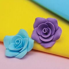 Пористая резина (фоамиран) для творчества, ПЕРСИКОВАЯ, 50&times;70 см, 1 мм, ОСТРОВ СОКРОВИЩ, 661681