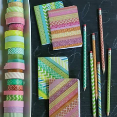 Клейкие WASHI-ленты для декора &laquo;ЦВЕТОЧНЫЙ МИКС&raquo;, 15 мм х 3 м, 7 цветов, рисовая бумага, ОСТРОВ СОКРОВИЩ, 661707