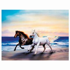 Картина стразами (алмазная мозаика) 40&times;50 см, ОСТРОВ СОКРОВИЩ &laquo;Бегущие по волнам&raquo;, на подрамнике, 662428