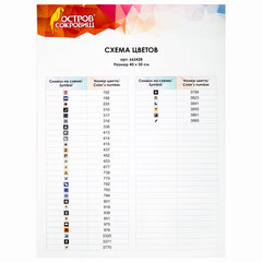 Картина стразами (алмазная мозаика) 40&times;50 см, ОСТРОВ СОКРОВИЩ &laquo;Бегущие по волнам&raquo;, на подрамнике, 662428