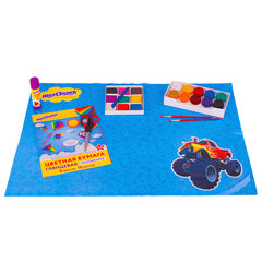 Настольное покрытие ЮНЛАНДИЯ для труда и творческих занятий, ПВХ, &laquo;БИГФУТ&raquo;, 50&times;70 см, 662458