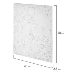 Картина по номерам 40&times;50 см, ОСТРОВ СОКРОВИЩ &laquo;Панды&raquo;, на подрамнике, акриловые краски, 3 кисти, 662471
