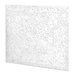 Картина по номерам 40&times;50 см, ОСТРОВ СОКРОВИЩ &laquo;Ежик&raquo;, на подрамнике, акриловые краски, 3 кисти, 662490