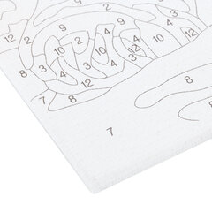 Картина по номерам 15&times;20 см, ЮНЛАНДИЯ &laquo;Котёнок&raquo;, на холсте, акрил, кисти, 662502