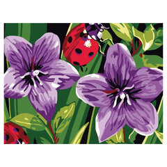 Картина по номерам 15&times;20 см, ЮНЛАНДИЯ &laquo;Божья коровка&raquo;, на подрамнике, акрил, кисти, 662503