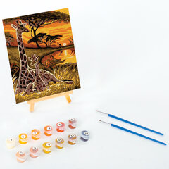 Картина по номерам 15&times;20 см, ЮНЛАНДИЯ &laquo;Саванна&raquo;, на холсте, акрил, кисти, 662505