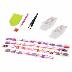 Картина стразами (алмазная мозаика) 30&times;40 см, ОСТРОВ СОКРОВИЩ &laquo;Орхидея&raquo;, без подрамника, 662563