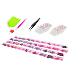 Картина стразами (алмазная мозаика) 40&times;50 см, ОСТРОВ СОКРОВИЩ &laquo;Кот на дереве&raquo;, без подрамника, 662577