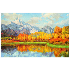 Картина стразами (алмазная мозаика) 40&times;50 см, ОСТРОВ СОКРОВИЩ &laquo;Звенящая тишина&raquo;, без подрамника, 662581