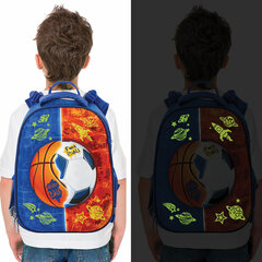 Наклейки флуоресцентные &laquo;Космос&raquo;, светятся в темноте, 44 штуки, ассорти, 14&times;21 см, ЮНЛАНДИЯ, 662694