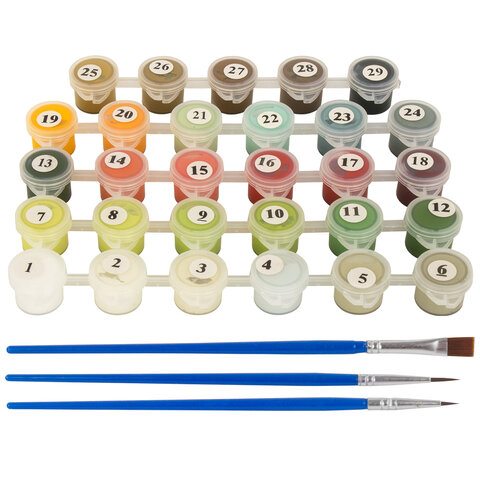 Картина по номерам 40х50 см, ОСТРОВ СОКРОВИЩ "Лилии у окна", на подрамнике, акрил, кисти, 662886