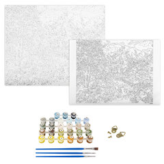 Картина по номерам 40&times;50 см, ОСТРОВ СОКРОВИЩ &laquo;Дыхание весны&raquo;, на подрамнике, акрил, кисти, 662888