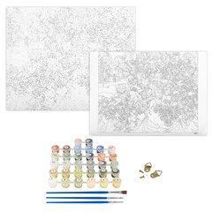 Картина по номерам 40&times;50 см, ОСТРОВ СОКРОВИЩ &laquo;Свидание&raquo;, на подрамнике, акрил, кисти, 662911