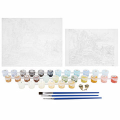 Картина по номерам 40&times;50 см, ОСТРОВ СОКРОВИЩ &laquo;Южный полдень&raquo;, на подрамнике, акрил, кисти, 663270