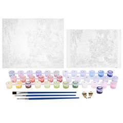 Картина по номерам 40&times;50 см, ОСТРОВ СОКРОВИЩ &laquo;Букет с гладиолусами&raquo;, на подрамнике, акрил, кисти, 663275