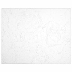 Картина по номерам 40&times;50 см, ОСТРОВ СОКРОВИЩ &laquo;Бело-розовые розы&raquo;, на подрамнике, акрил, кисти,663286