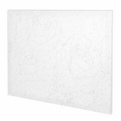 Картина по номерам 40&times;50 см, ОСТРОВ СОКРОВИЩ &laquo;Бело-розовые розы&raquo;, на подрамнике, акрил, кисти,663286