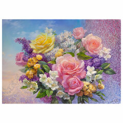 Картина по номерам 40&times;50 см, ОСТРОВ СОКРОВИЩ &laquo;Букет&raquo;, на подрамнике, акрил, кисти, 663288