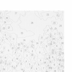 Картина по номерам 40&times;50 см, ОСТРОВ СОКРОВИЩ &laquo;Пейзаж с рекой&raquo;, на подрамнике, акрил, кисти, 663289
