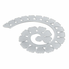 Нож &laquo;Цветочная спираль&raquo; для Машинки для вырубки и тиснения ОС-5, 108&times;135 мм, ОСТРОВ СОКРОВИЩ, 663814