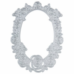 Нож &laquo;Рамка с розами&raquo; для Машинки для вырубки и тиснения ОС-5, 110&times;147,5 мм, ОСТРОВ СОКРОВИЩ, 663815