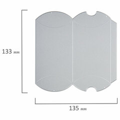 Нож &laquo;Коробочка-конверт&raquo; для Машинки для вырубки и тиснения ОС-5, 135&times;133 мм, ОСТРОВ СОКРОВИЩ, 663818