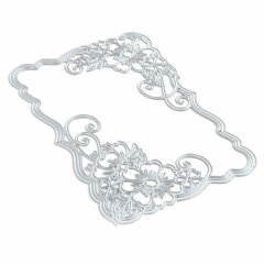 Нож &laquo;Цветочная рамка&raquo; для Машинки для вырубки и тиснения ОС-5, 105&times;148 мм, ОСТРОВ СОКРОВИЩ, 663819