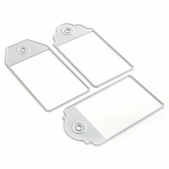 Ножи &laquo;Бирки&raquo; для Машинки для вырубки и тиснения ОС-5, 3 штуки, 109&times;148 мм, ОСТРОВ СОКРОВИЩ, 663820