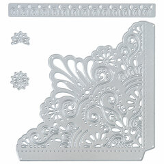 Ножи &laquo;Уголки&raquo; для Машинки для вырубки и тиснения ОС-5, 4 штуки, 150&times;164 мм, ОСТРОВ СОКРОВИЩ, 663821