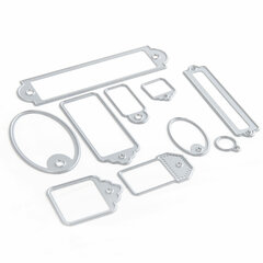 Ножи &laquo;Бирки&raquo; для Машинки для вырубки и тиснения ОС-5, 10 штук, ОСТРОВ СОКРОВИЩ, 663823