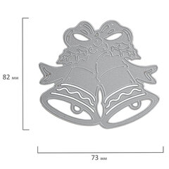 Нож &laquo;Колокольчики&raquo; для Машинки для вырубки и тиснения ОС-5, 82&times;73 мм, ОСТРОВ СОКРОВИЩ, 663825