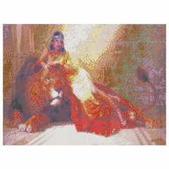 Картина стразами (алмазная мозаика), 30&times;40 см, ОСТРОВ СОКРОВИЩ &laquo;Принцесса Египта&raquo;, без подрамника, 663852