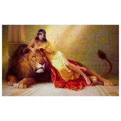 Картина стразами (алмазная мозаика), 30&times;40 см, ОСТРОВ СОКРОВИЩ &laquo;Принцесса Египта&raquo;, без подрамника, 663852