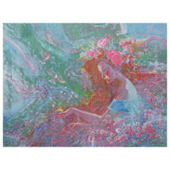 Картина стразами (алмазная мозаика), 60&times;80 см, ОСТРОВ СОКРОВИЩ &laquo;Весна&raquo;, без подрамника, 663869