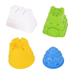 Кинетический Умный песок &laquo;Чудесный замок&raquo; с песочницей и формочками, 1 кг, BRAUBERG KIDS, 664918