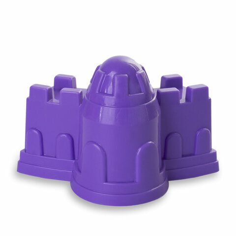 Набор для песочницы КРЕПОСТЬ, ведро-замок, совок, грабли, 3 формочки, пластик, АЛЕКС ТОЙЗ, 15562