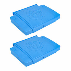 Игра настольная &laquo;Морской бой&raquo;, игровое поле 2 шт., фишки, фигурки кораблей, РК, ИН-1760