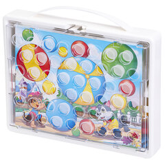 Мозаика пластиковая в чемодане &laquo;Мозайкин&raquo;, 48 деталей ширина 3 см, 16 карточек, РК, И-7495