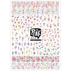 Наклейки-слайдеры для ногтей фольгированные АССОРТИ, 21&times;14,8 см, PRIORITY