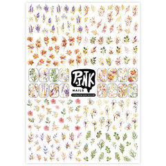 Наклейки-слайдеры для ногтей фольгированные АССОРТИ, 21&times;14,8 см, PRIORITY