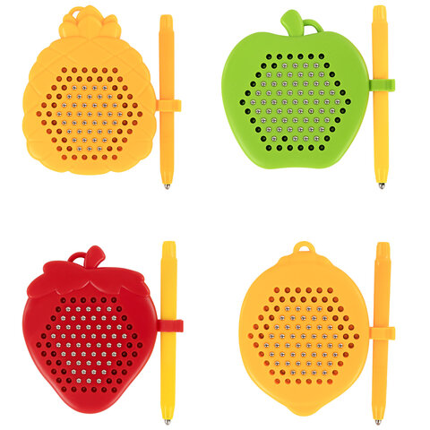 Магнитный планшет MAGPAD MINI для рисования 9х11,5 см, 91 шарик, ассорти, BRAUBERG KIDS, 665106 - фото 6