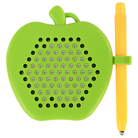 Магнитный планшет MAGPAD MINI для рисования 9х11,5 см, 91 шарик, ассорти, BRAUBERG KIDS, 665106 - фото 4