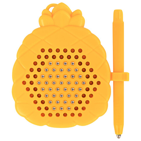 Магнитный планшет MAGPAD MINI для рисования 9х11,5 см, 91 шарик, ассорти, BRAUBERG KIDS, 665106 - фото 3