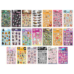 Наклейки объемные АССОРТИ, 11х20 см, PRIORITY