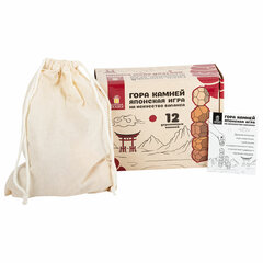 Балансир-головоломка &laquo;Башня Туми Иши&raquo;, 12 деревянных камней, ЗОЛОТАЯ СКАЗКА, 665258