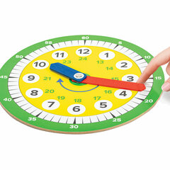 Деревянная игрушка &laquo;Умные часы&raquo;, BRAUBERG KIDS, 665263