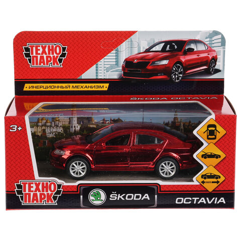 Машина металлическая коллекционная АССОРТИ 2, длина 12 см, инерционная, 10 видов, ТЕХНОПАРК N-002