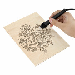 Заготовки для творчества, деревянные, без рисунков, 5 шт., 15&times;21 см, BRAUBERG HOBBY, 665312