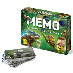 Игра настольная МЕМО 50 карточек, АССОРТИ 8 сюжетов, НЕСКУЧНЫЕ ИГРЫ, 67875