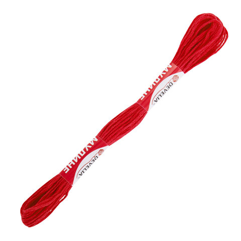 Нитки для вышивания (мулине), Набор 50 цветов, 8 м, полиэфир, DEVELIA (Девелия), 665431